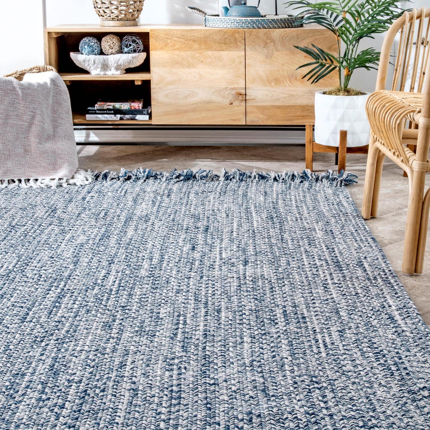 Braided Courtney Tassel Indoor/Outdoor Area Rug — nuLOOM