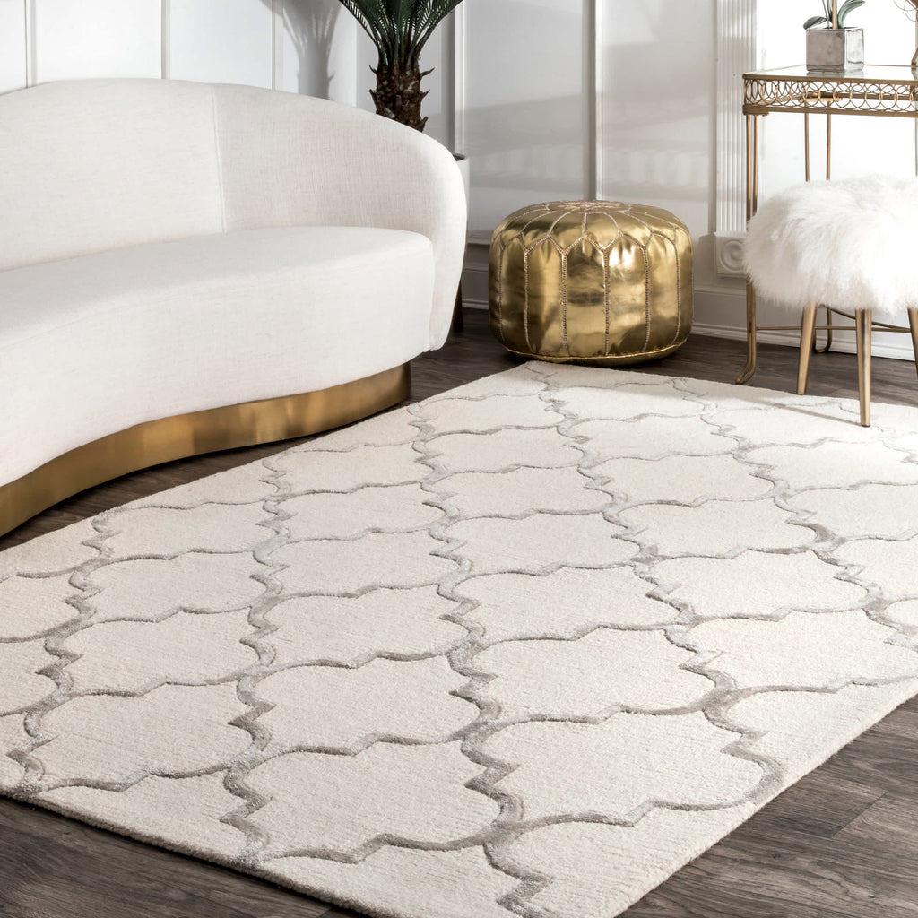 Hand Tufted Park Avenue Trellis Area Rug — nuLOOM