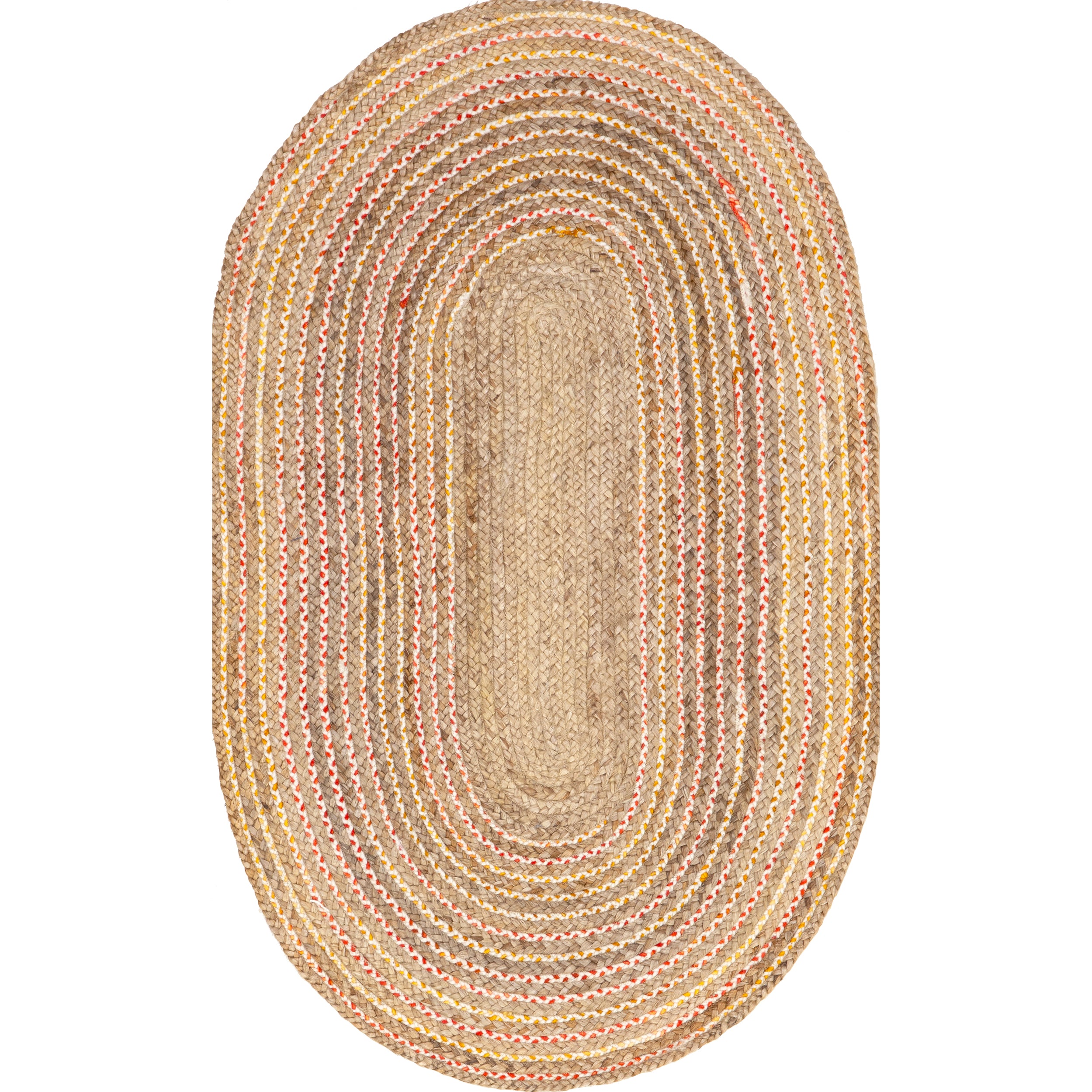 Draya Casual Braided Jute Area Rug — nuLOOM