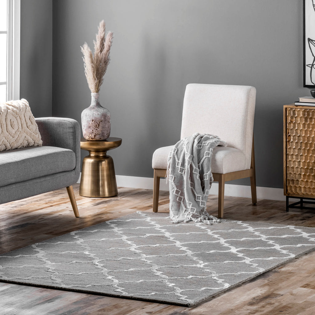 Hand Tufted Park Avenue Trellis Area Rug — nuLOOM