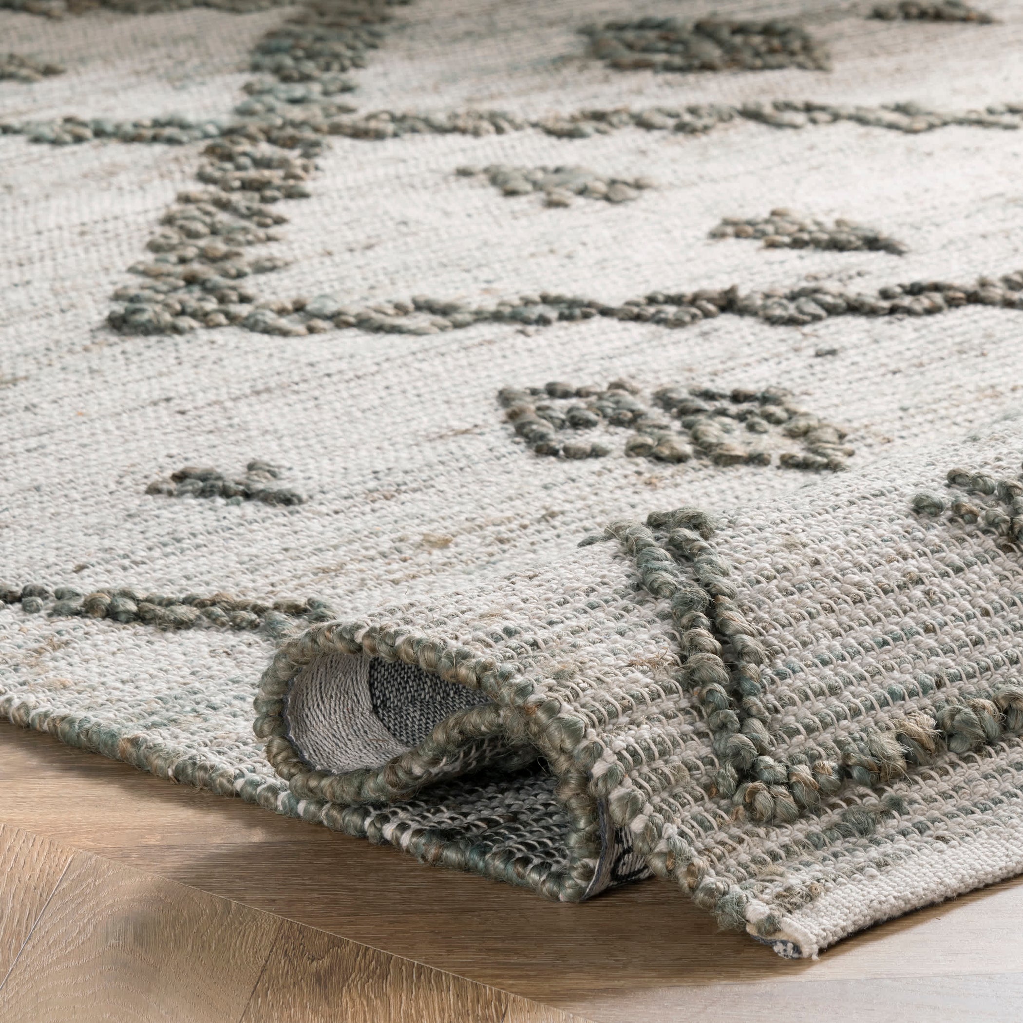 Handmade Moroccan Julianne Jute Area Rug — nuLOOM