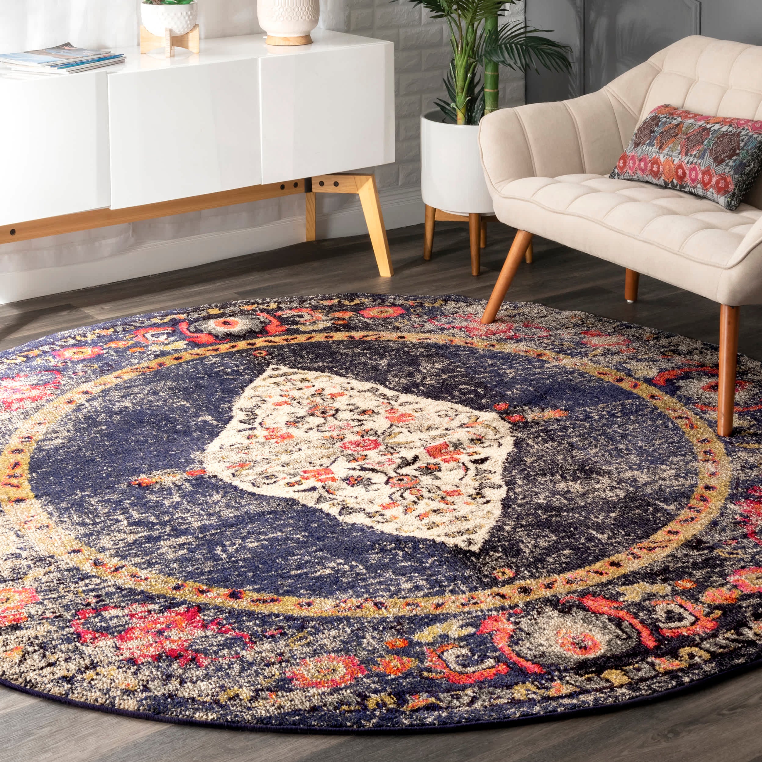 Vintage Medallion Veronica Area Rug — nuLOOM
