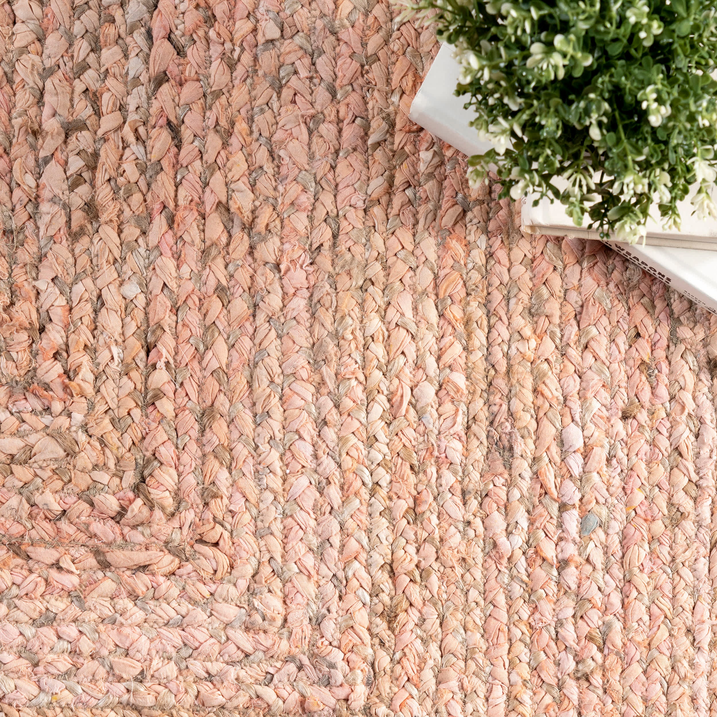 Hand Braided Otelia Denim And Jute Area Rug — nuLOOM