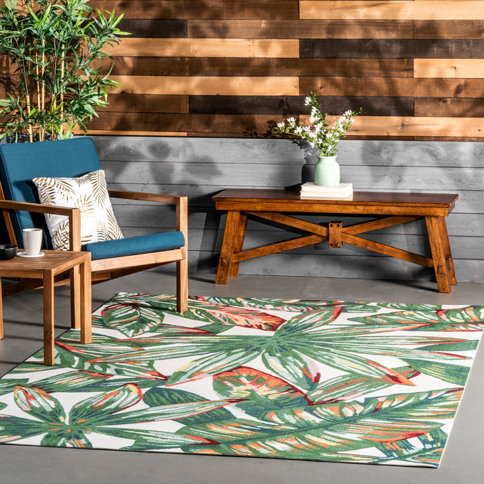 Contemporary Floral Lindsey Area Rug