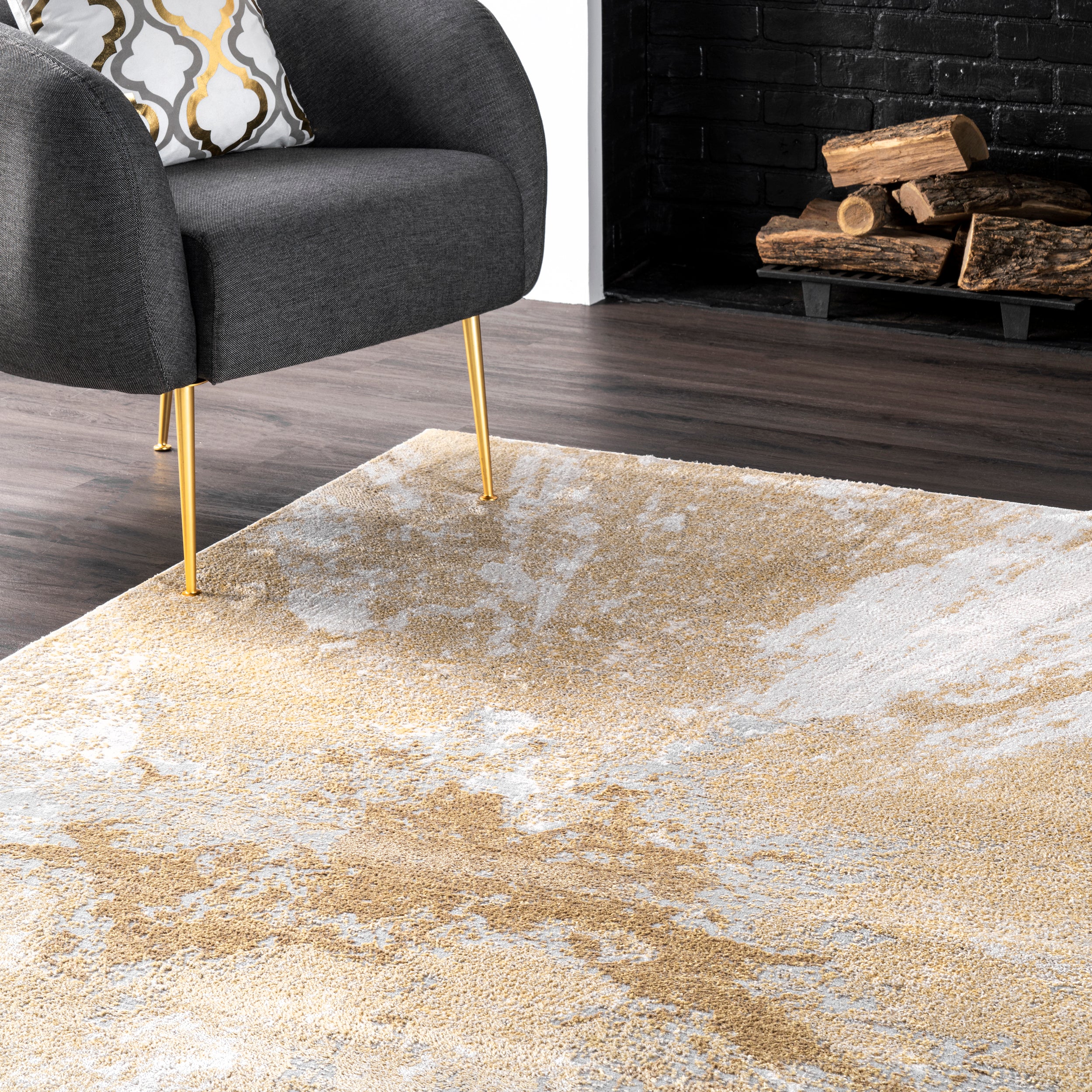 Cyn Contemporary Abstract Area Rug — nuLOOM
