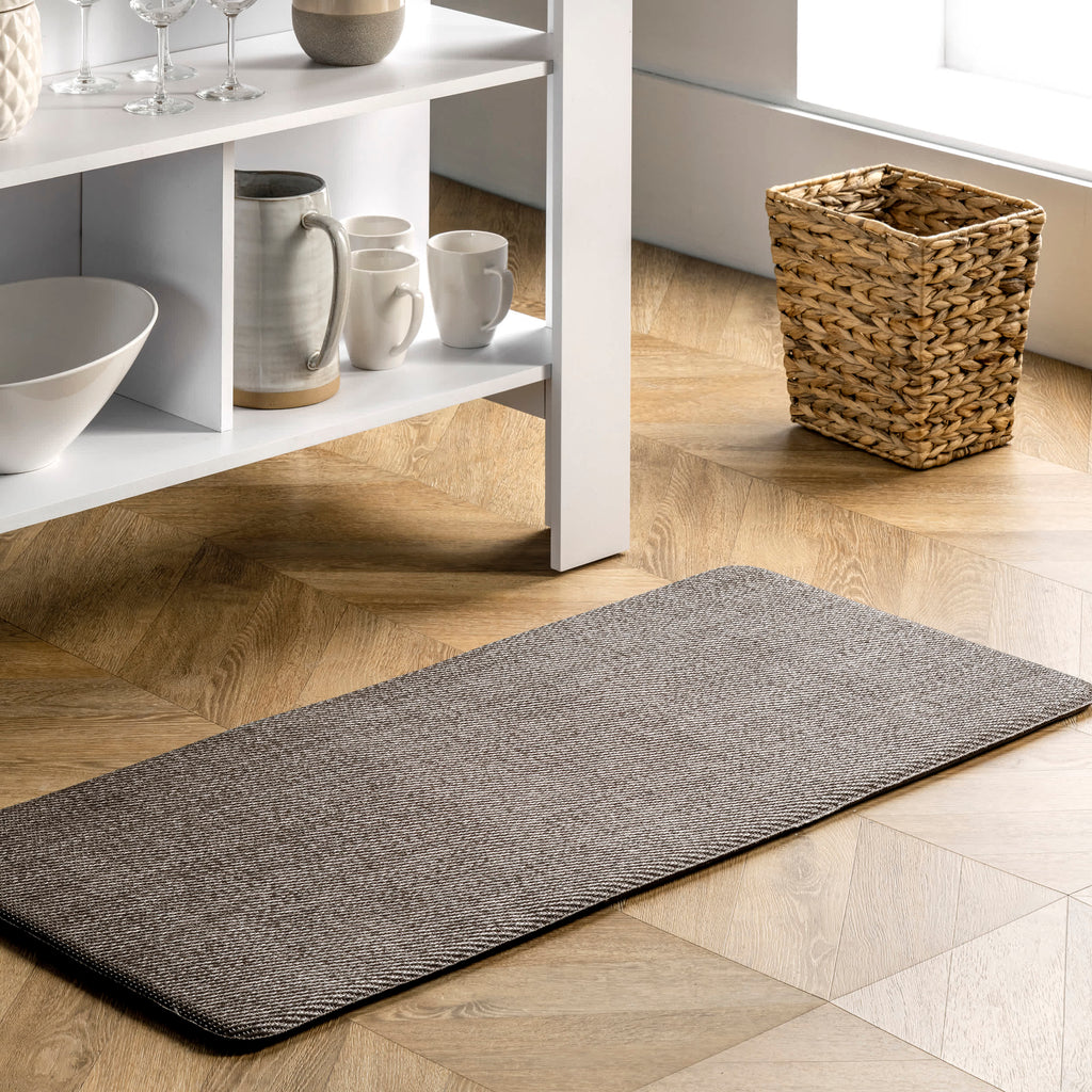 Casual Braided Anti Fatigue Kitchen Or Laundry Room Comfort Mat