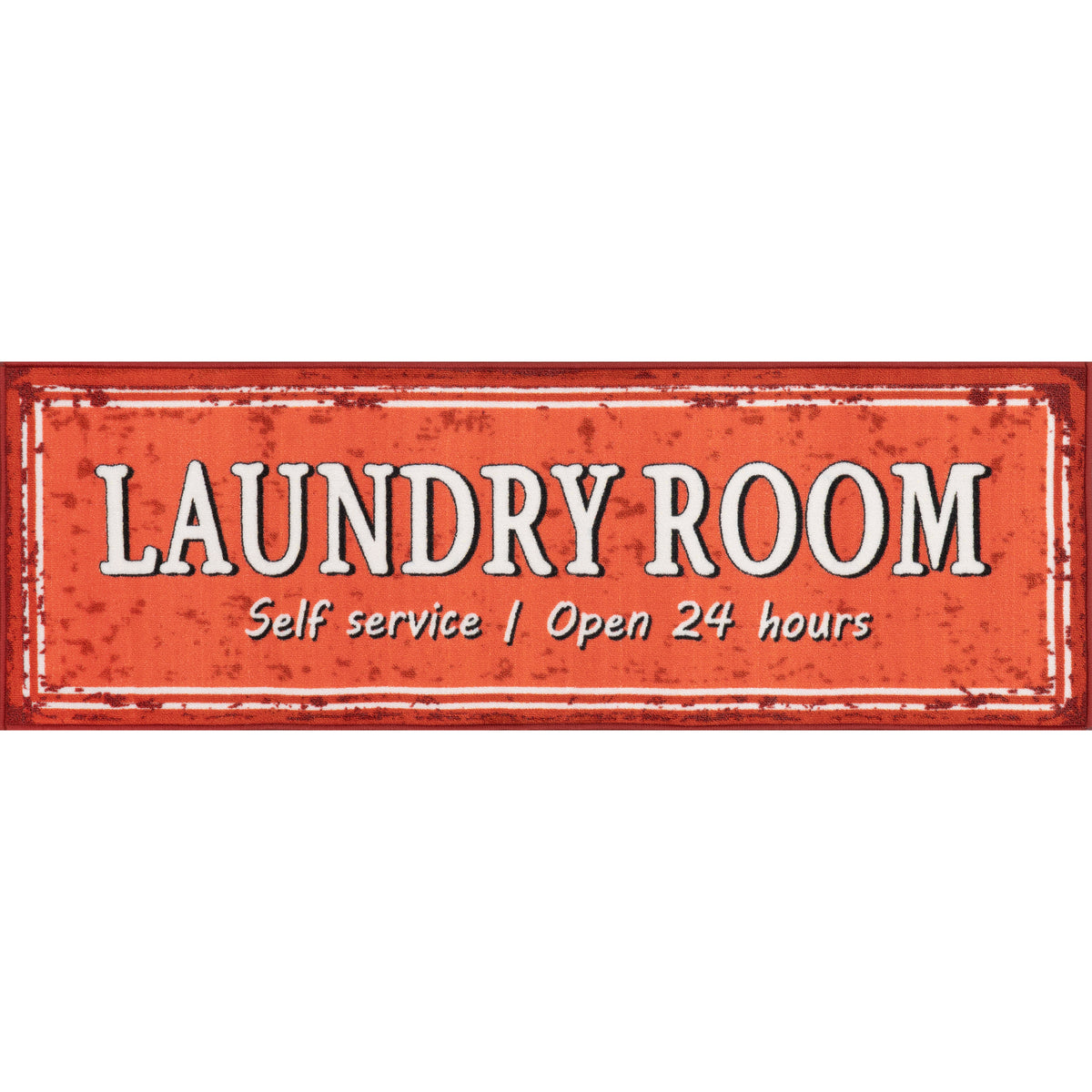 Graphic Machine Washable Laundry Mat — nuLOOM