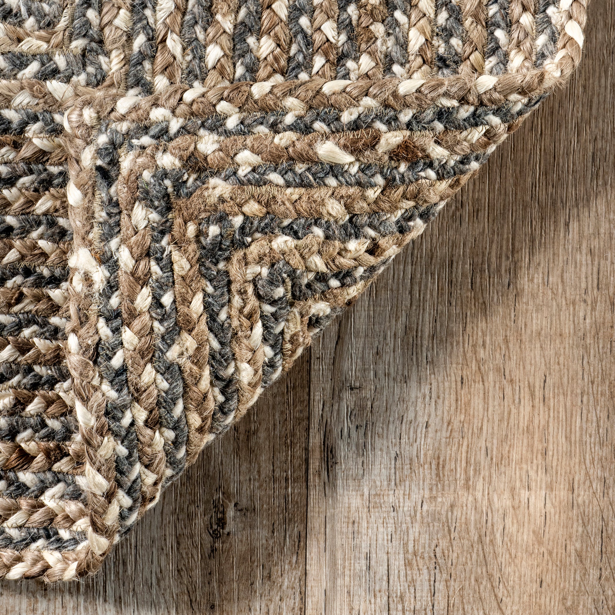 Draya Casual Braided Jute Area Rug — nuLOOM