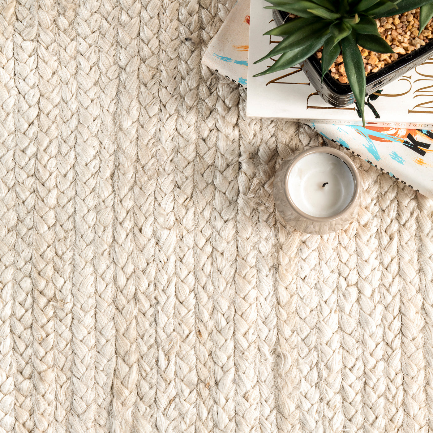 Rigo Hand Woven Farmhouse Jute Area Rug — nuLOOM