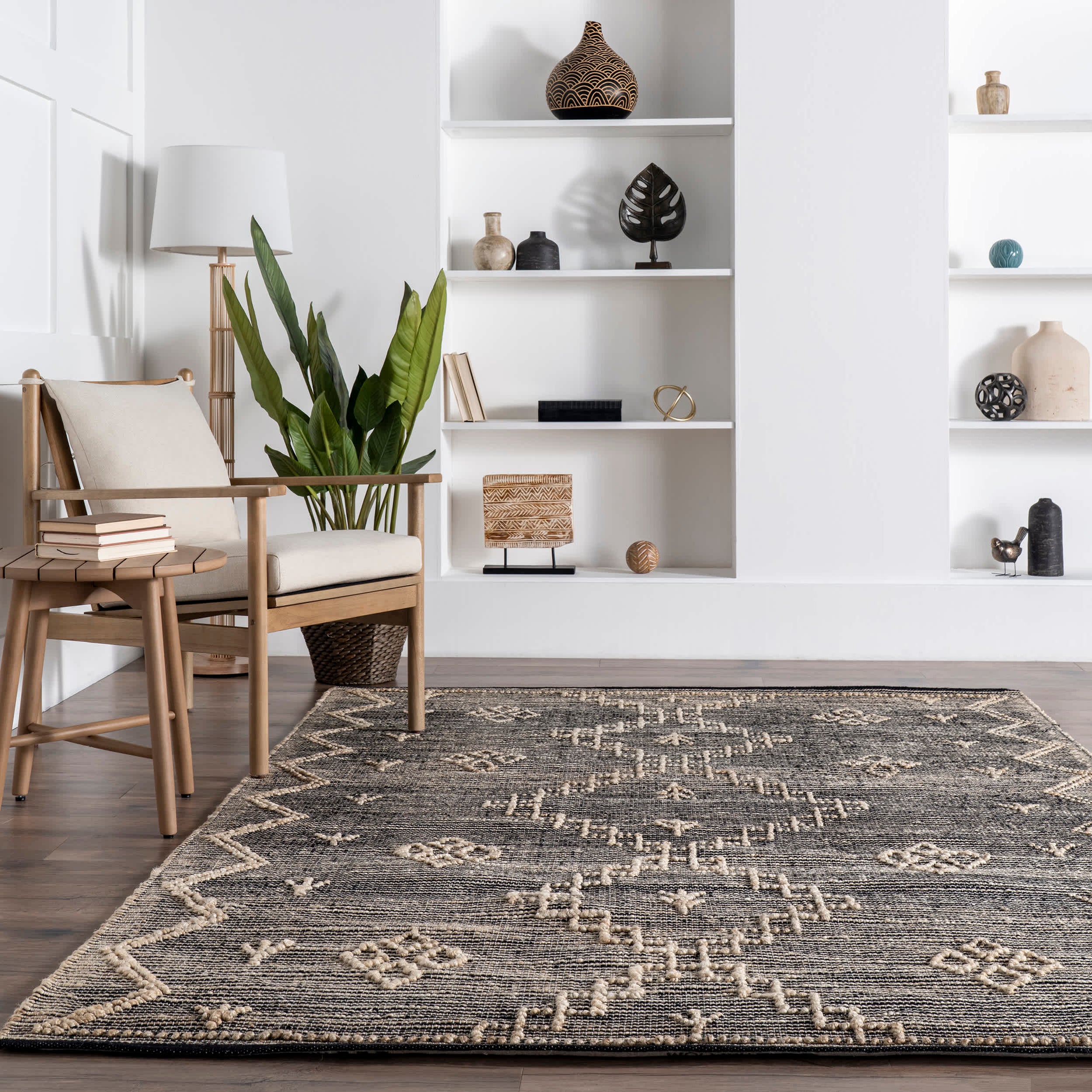 Handmade Moroccan Julianne Jute Area Rug — nuLOOM