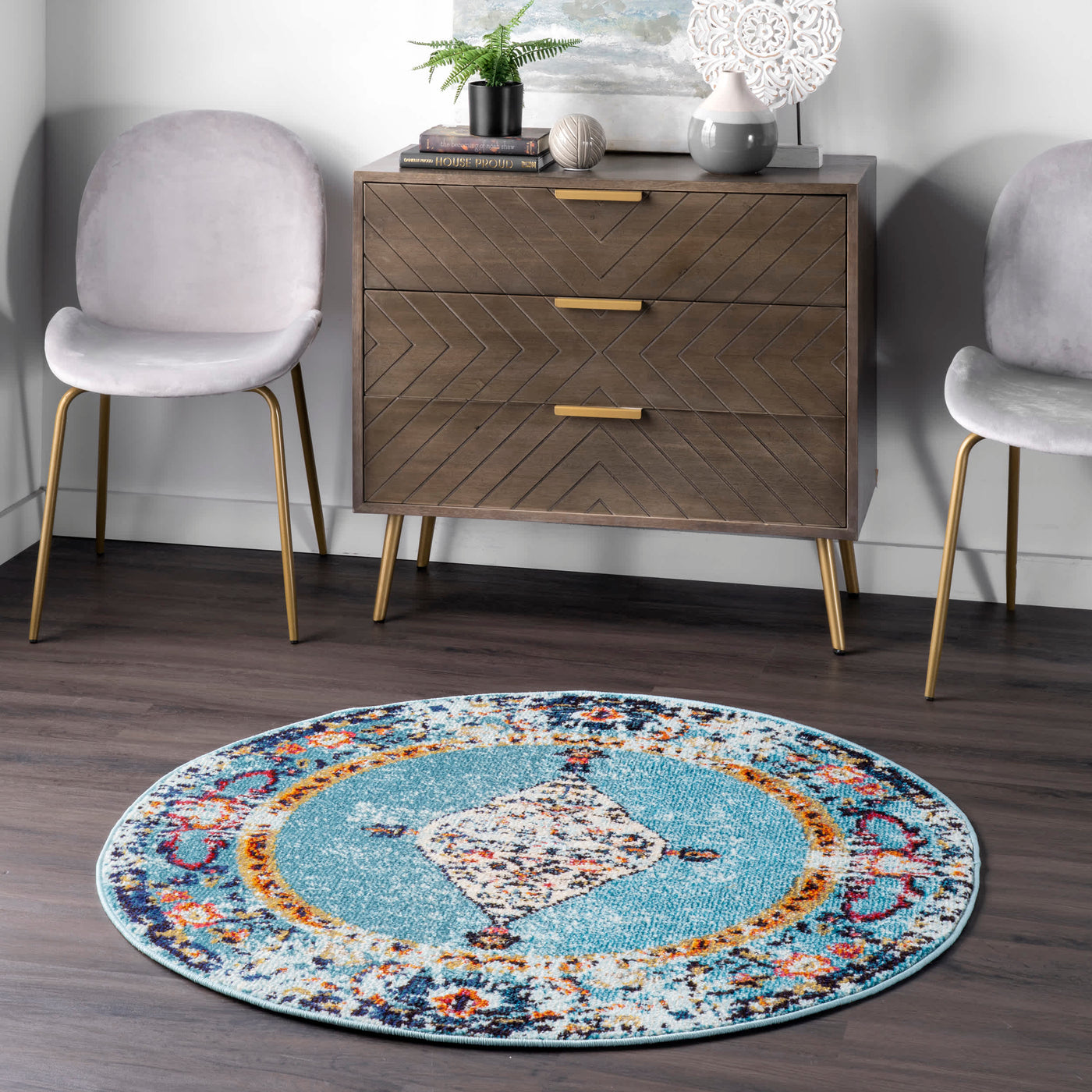 Vintage Medallion Veronica Area Rug — nuLOOM