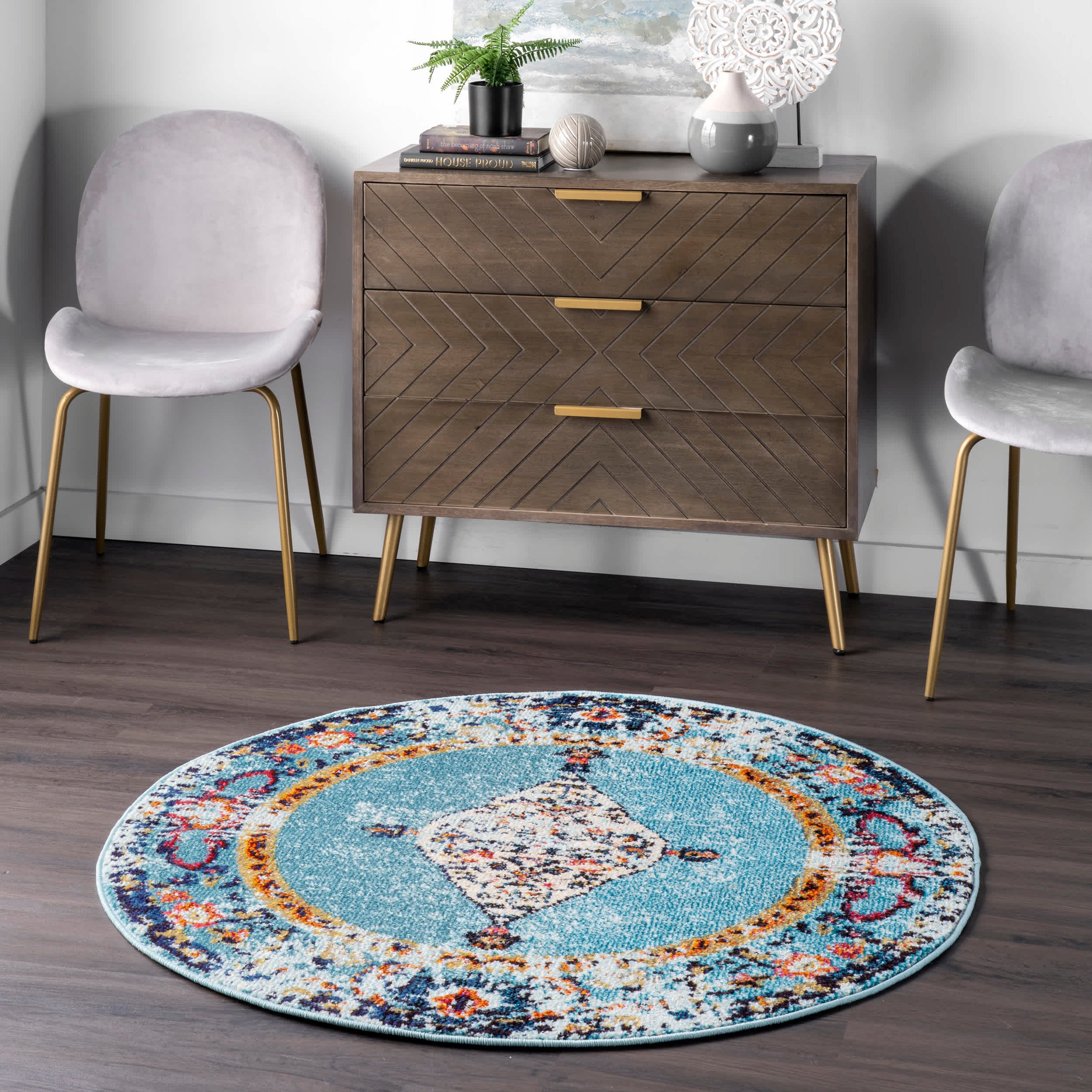 Vintage Medallion Veronica Area Rug — nuLOOM