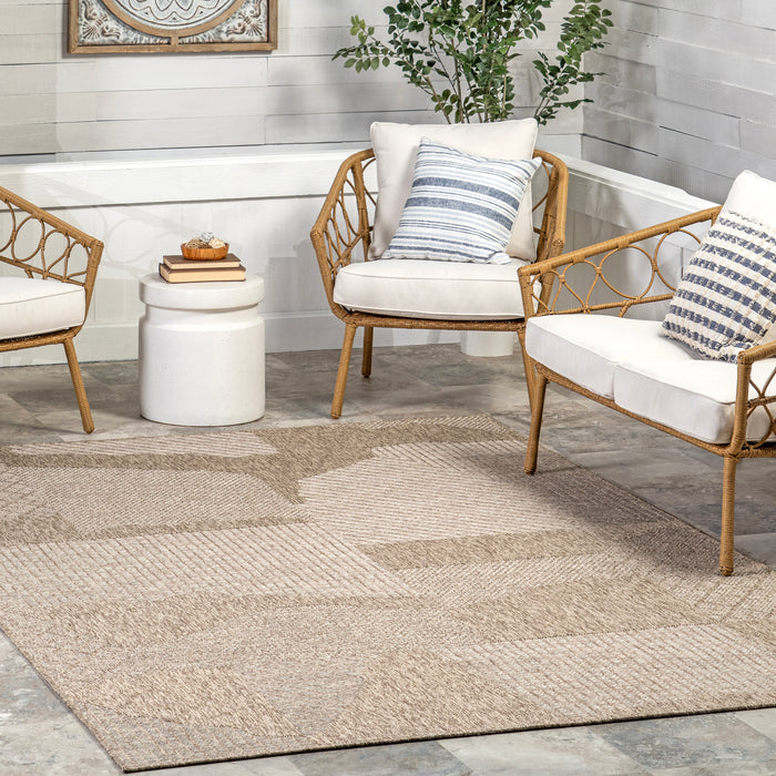 Linnea Contemporary Indoor/Outdoor Area Rug