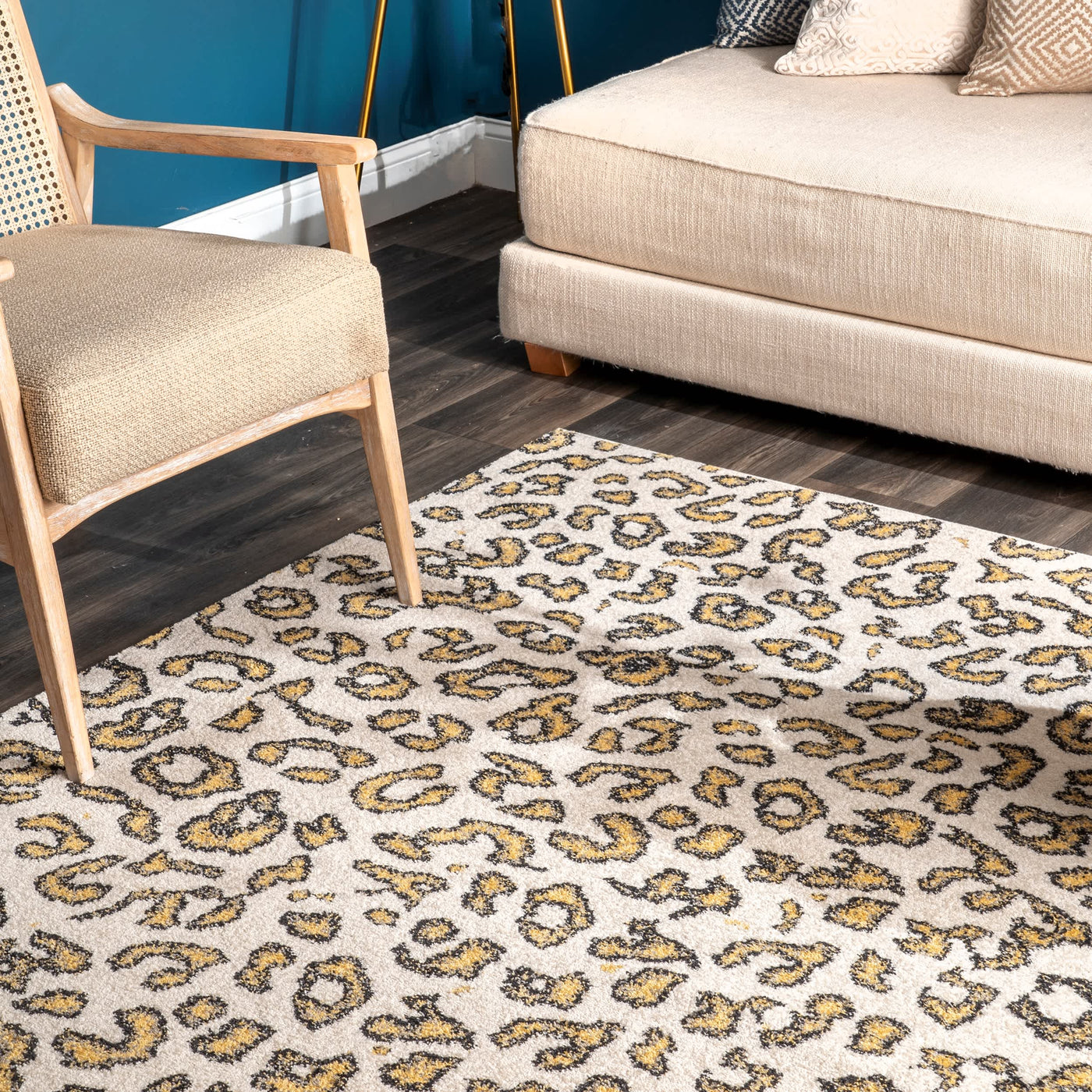 Leopard Print Area Rug — nuLOOM