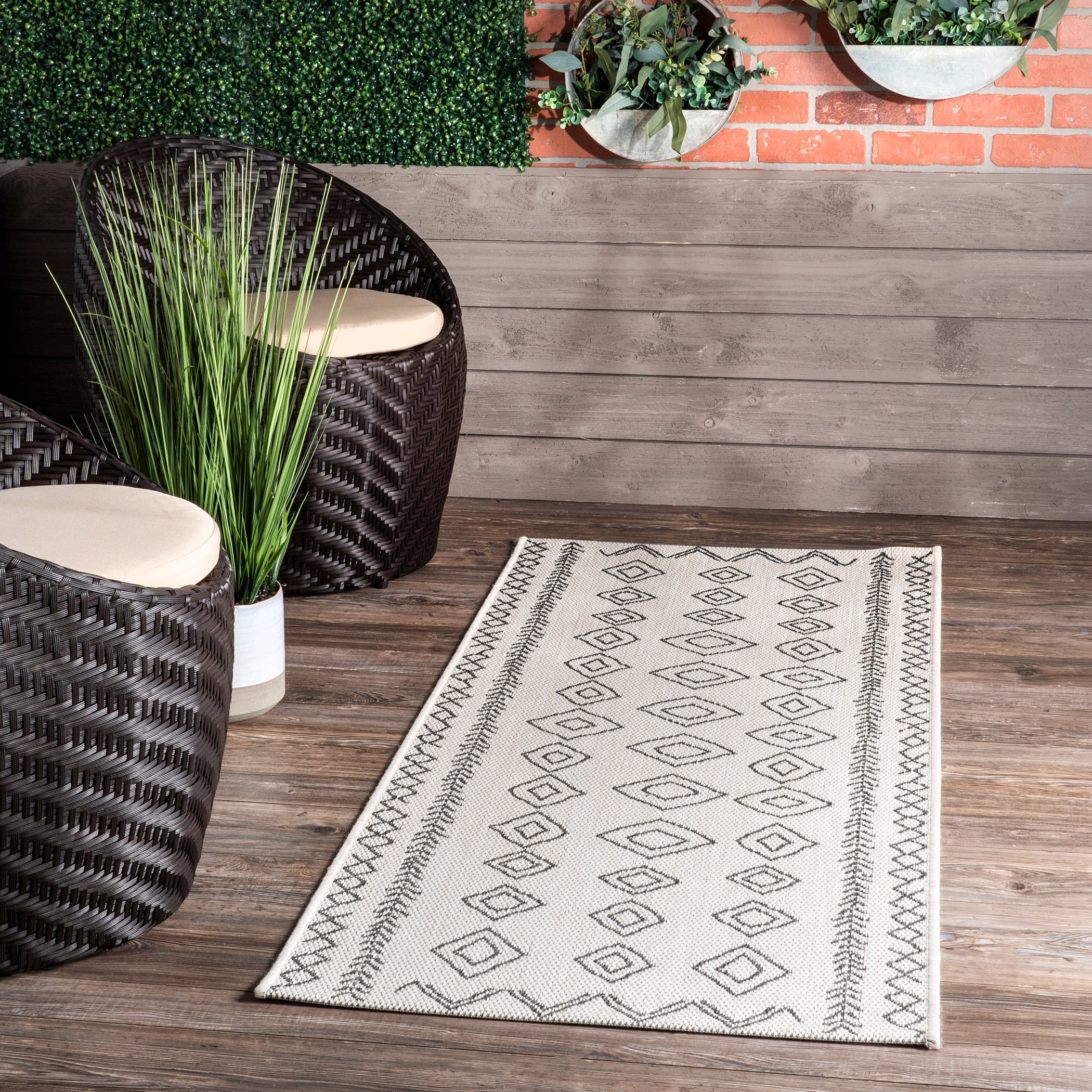 Serna Moroccan Indoor/Outdoor Area Rug — nuLOOM
