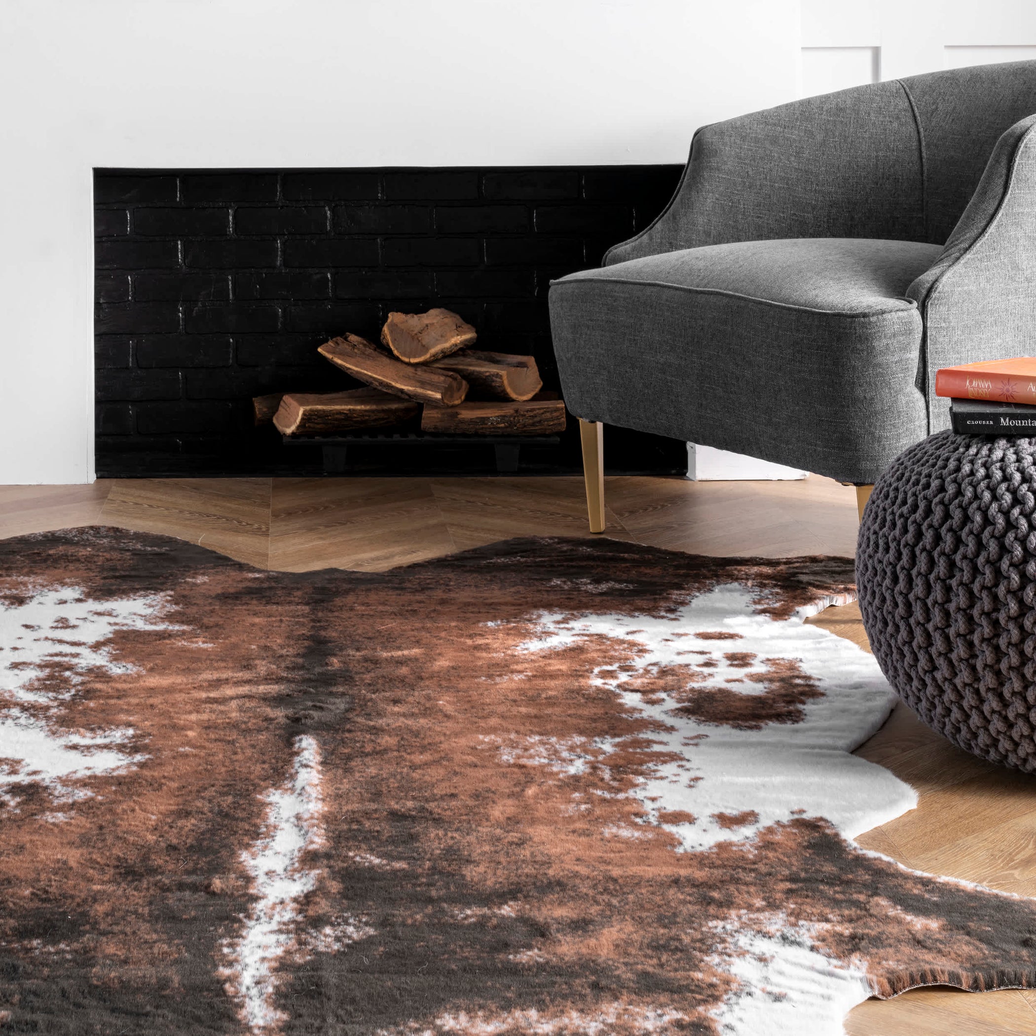 Halina Faux Cowhide — nuLOOM