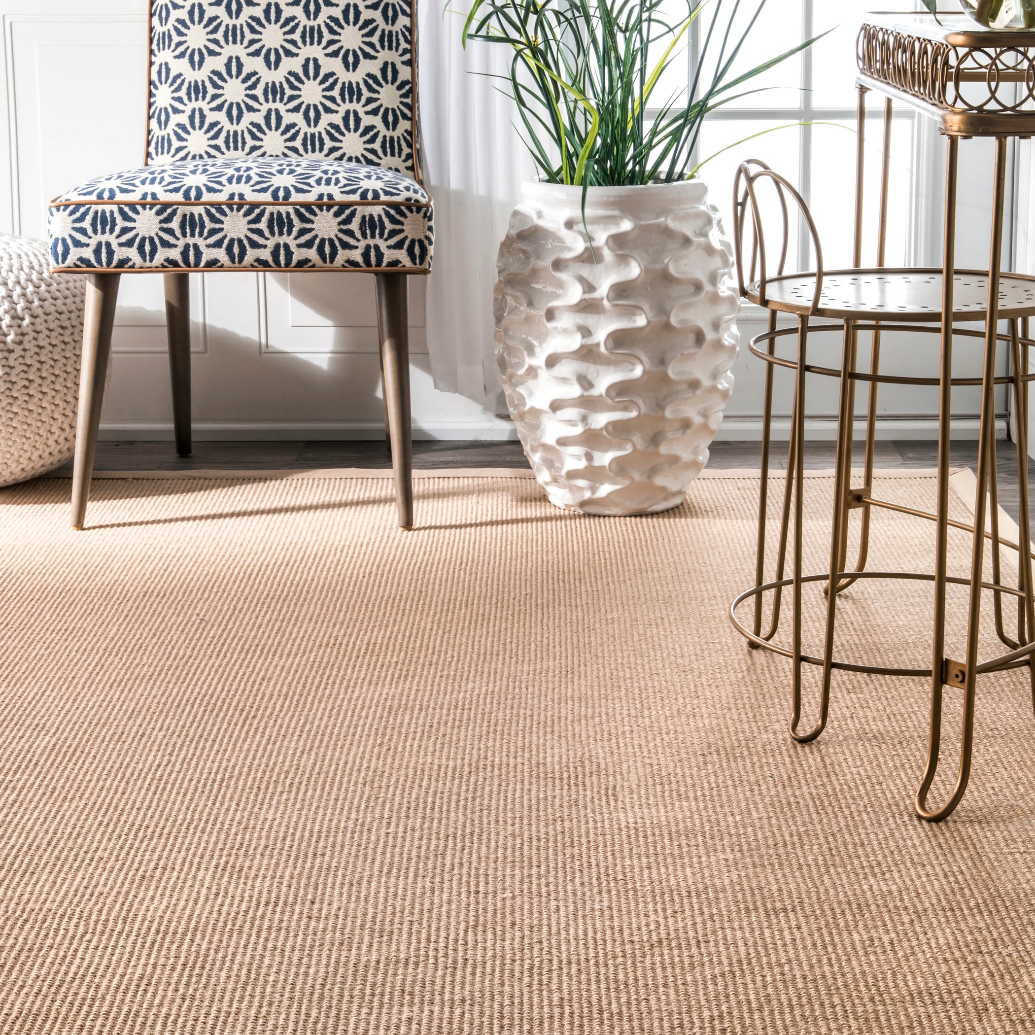 Machine Woven Laurel Jute Area Rug — nuLOOM