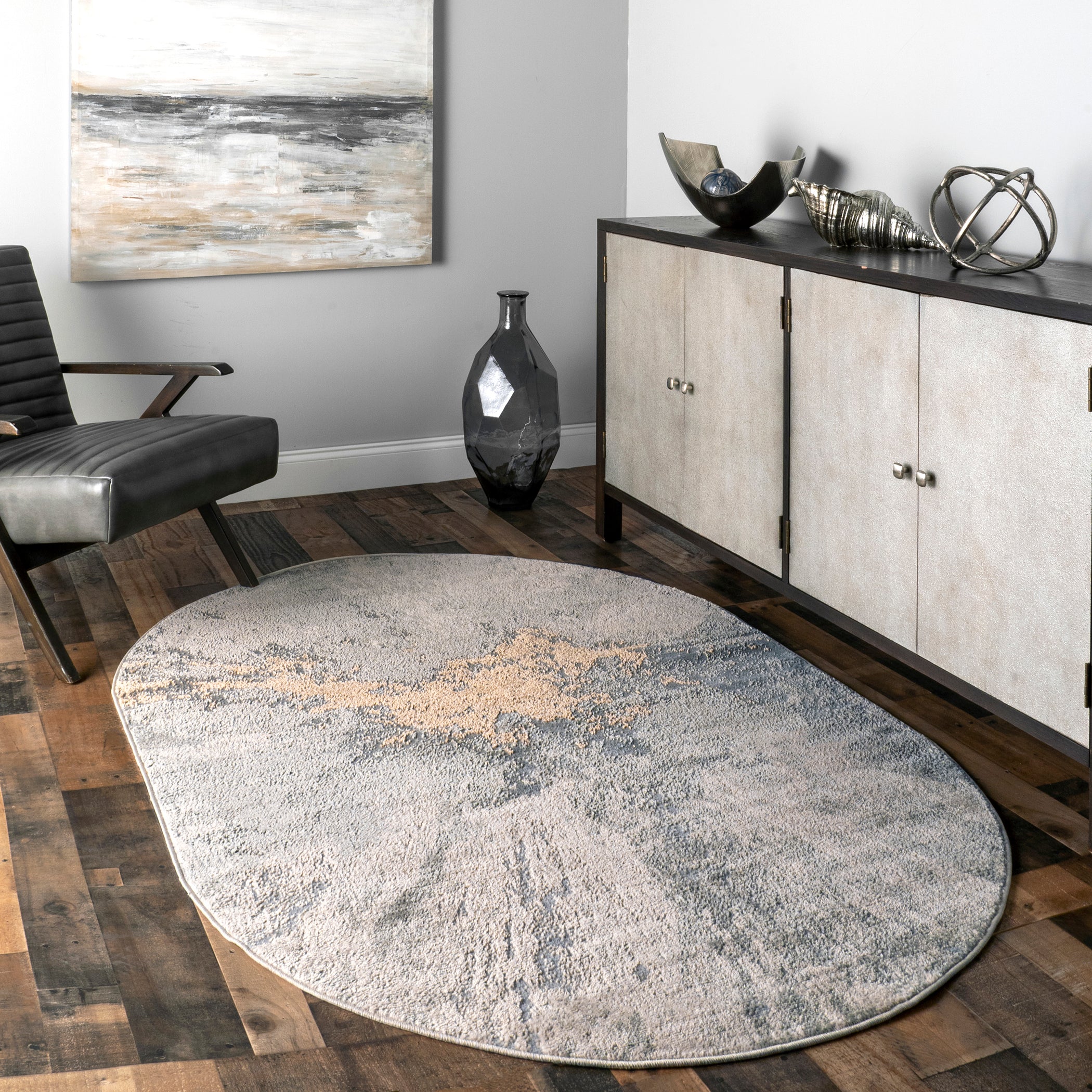 Cyn Contemporary Abstract Area Rug — nuLOOM