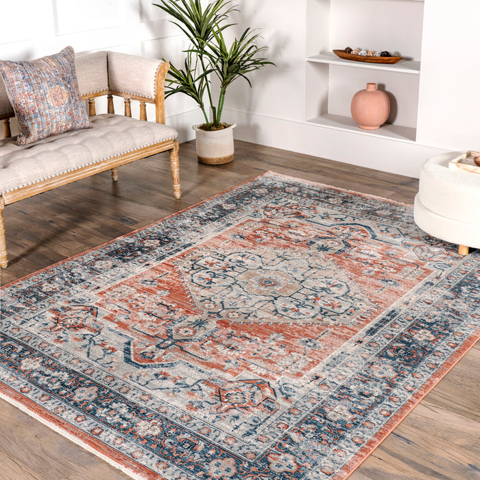 Zara Vintage Medallion Area Rug — nuLOOM