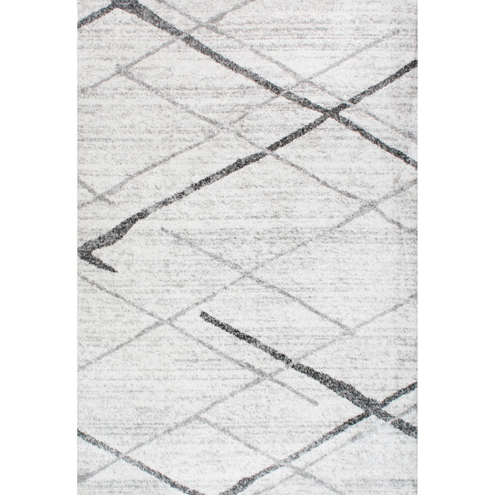nuLOOM Non-Slip White Rug Pad, 2x6 ft