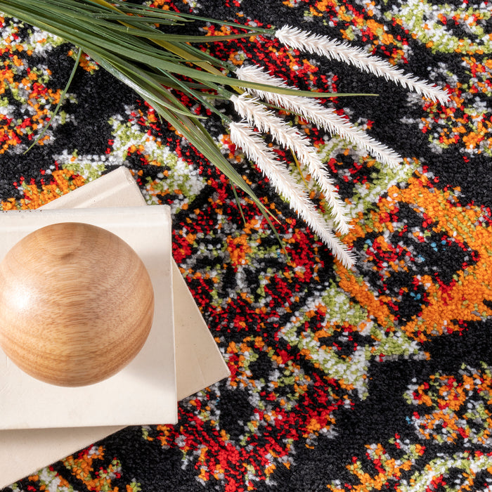 Indoor/Outdoor Transitional Medieval Randy Area Rug — nuLOOM