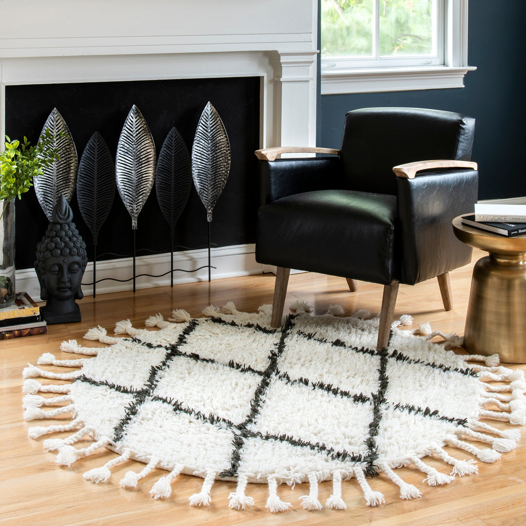 Hand Knotted Fez Shag Area Rug — nuLOOM
