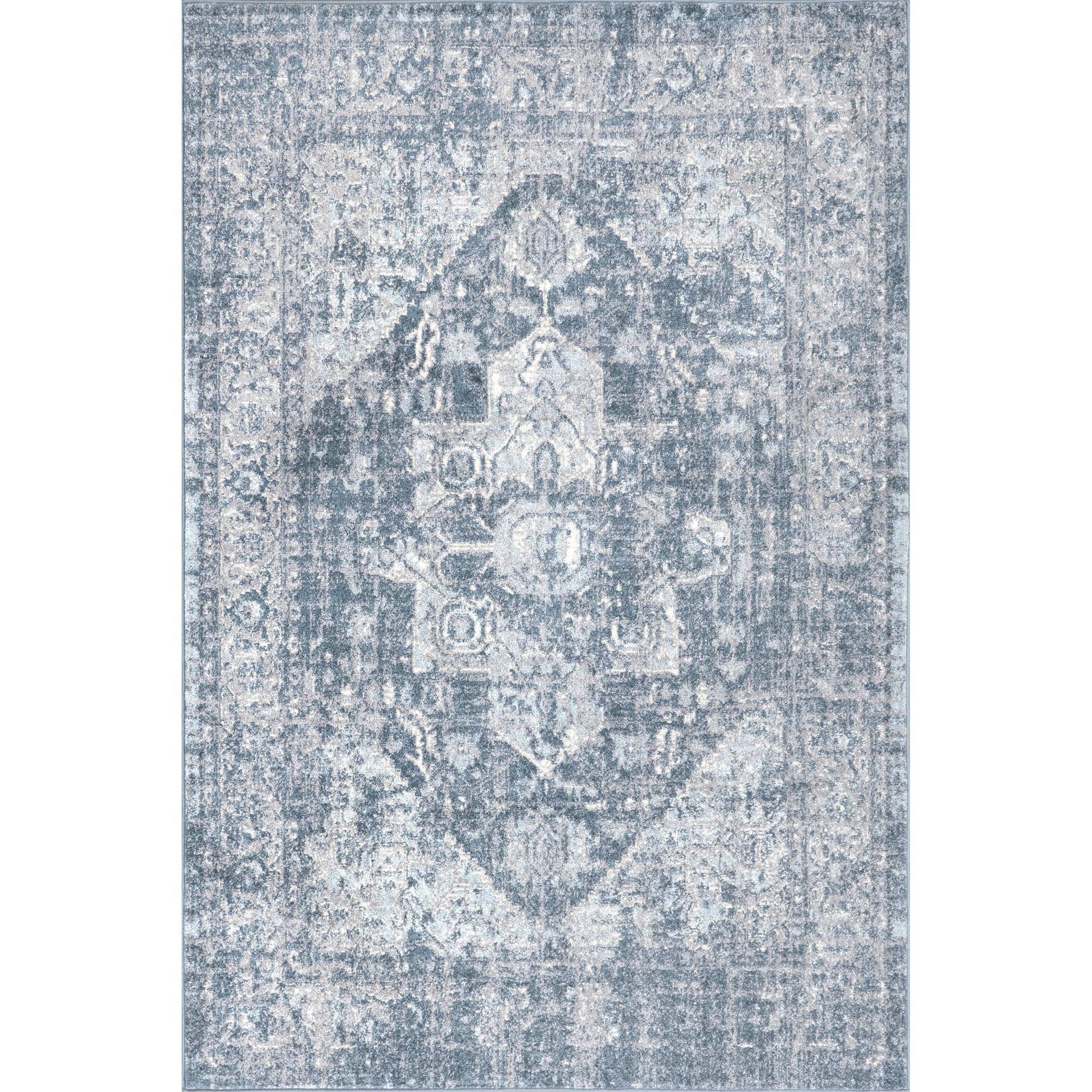 Justine Vintage Medallion Area Rug — nuLOOM