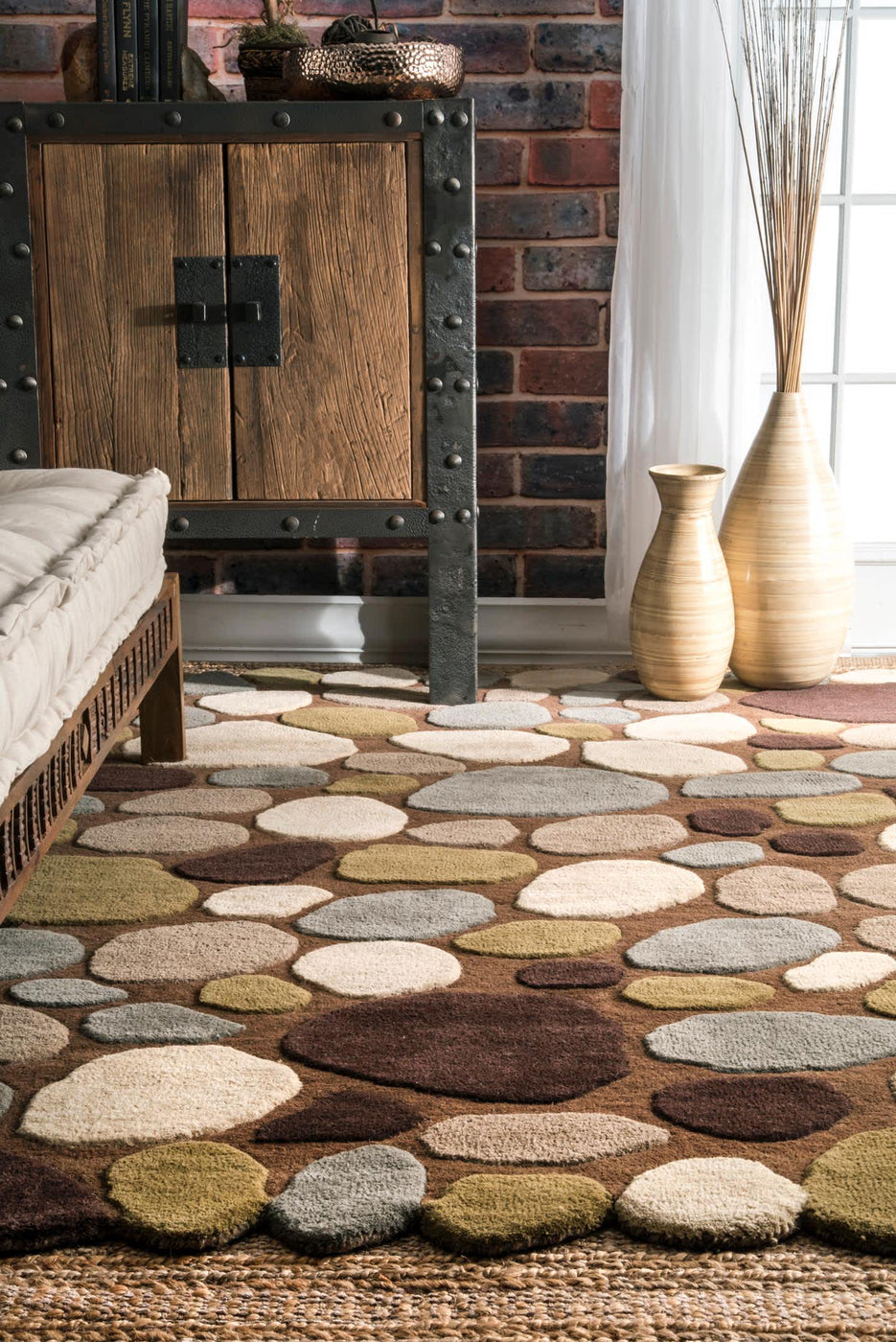 Hand Tufted Pebbles Area Rug — nuLOOM