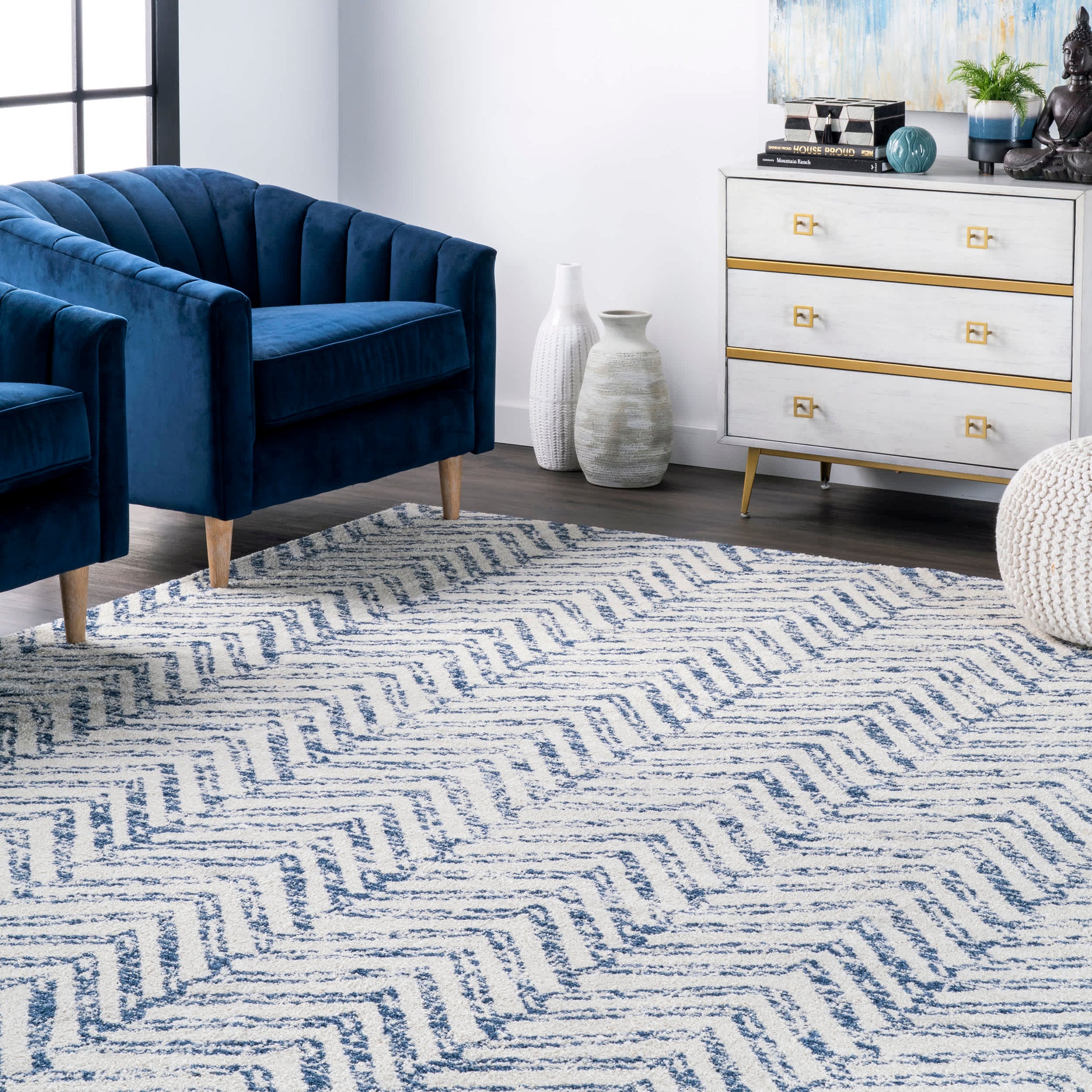Geometric Rosanne Area Rug — nuLOOM